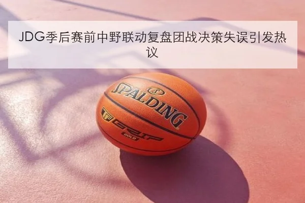JDG季后赛前中野联动复盘团战决策失误引发热议（bet365）